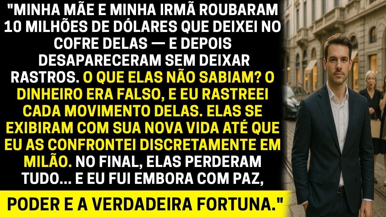 Confiei 10 Milhões à Minha Mãe — Ela Sumiu no Dia Seguinte  Mas Riu Foi Eu, Pelo Que Estava no Cofr