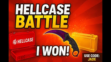 Opening Hellcase Cases – I Actually WON a Battle?! use code:jade