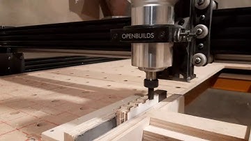 Box joints on cnc "workbee"