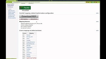 Screencast: Geospatial CSV to RDF Conversion and Visualization (PublicData.eu Portal)