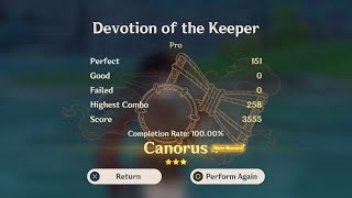 [Genshin Impact] Devotion of the Keeper (Pro) 100% Accuracy Full Combo