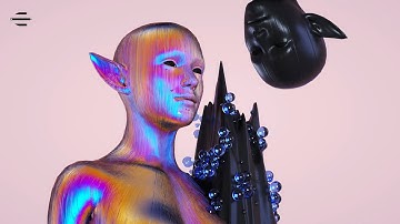 Speed Art | 3D Project "Irresistible Impulse" Workflow | Cinema4D #Octane #Daz3D