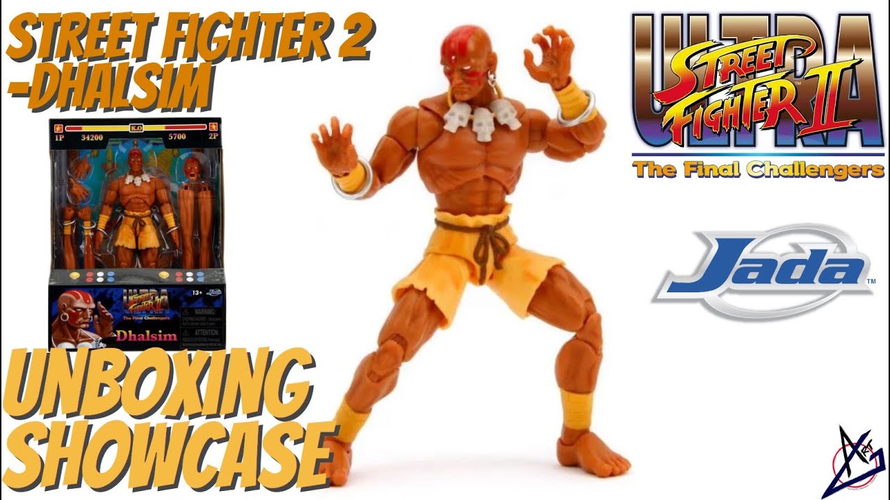 Jada Toys Street Fighter II Dhalsim 15 cm Aksiyon Figürü Street Fighter