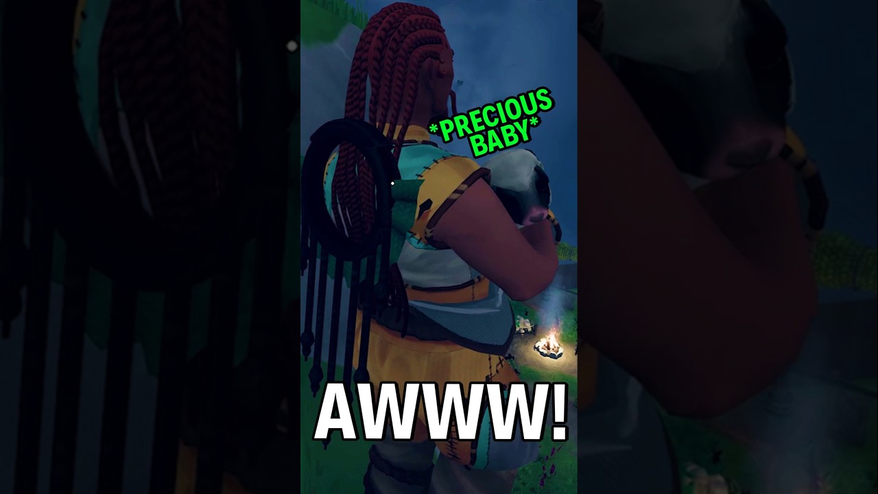 He finally found a new pet!