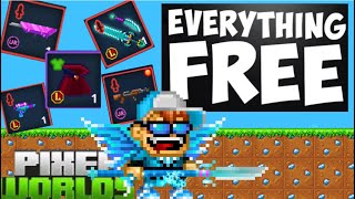 🛒I opened a FREE SHOP🛒 Pixel worlds MMO sandbox News