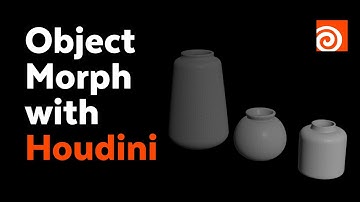 Learn Object Morph in Houdini using Curves.