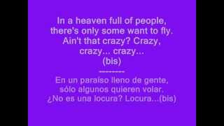 Alanis Morisette - Crazy | English Lyrics y Letra en Español | chords