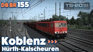 Train Simulator 2016 Lets Play - DB BR 155: Koblenz to Hürth-Kalscheuren screenshot 4