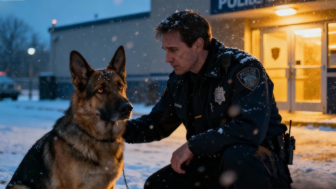 Officer Fed a Starving Stray German Shepherd Outside His Station Then He Guided Him to Missing Girl - YouTube