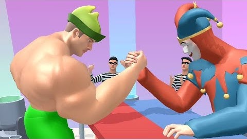 MUSCLE RUSH Game All Levels GameplayWalkthrough Mobile Games Level 36-37