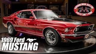 1969 Ford Mustang Mach 1 S-Code For Sale Vanguard Motor Sales #6361