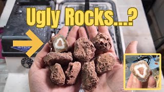 These Ugly Rocks Were Hiding THIS?! 👀