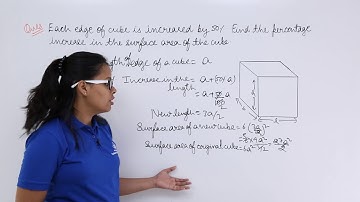 Class10th – RD Sharma – Problem-4 on Surface area and volume of Cube and Cuboid | Tutorials Point