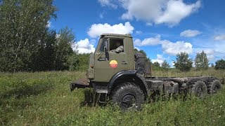 Камаз 4310, пробный выезд на природу!!!KAMAZ 4310, first time outdoors!!!