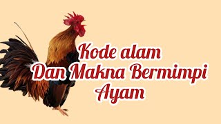 ♊ Mimpi ayam jago masuk rumah togel