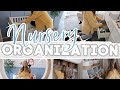 NURSERY ORGANIZATION | NURSERY DIY PROJECTS | NESTING & BABY PREP | Lauren Yarbrough