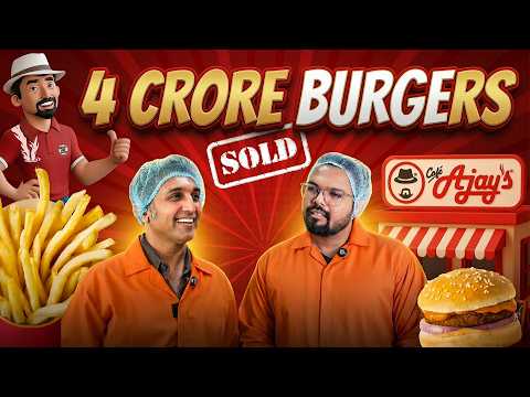 25,000 Burgers Everyday Inside India's FASTEST Growing Vegetarian Café Chain Ajay's Café