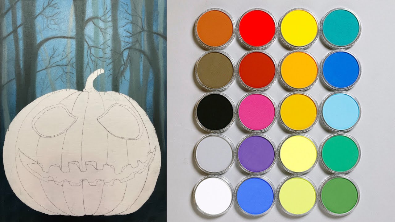 Tips On How To Use Pan Pastels & Create A Pastel Background