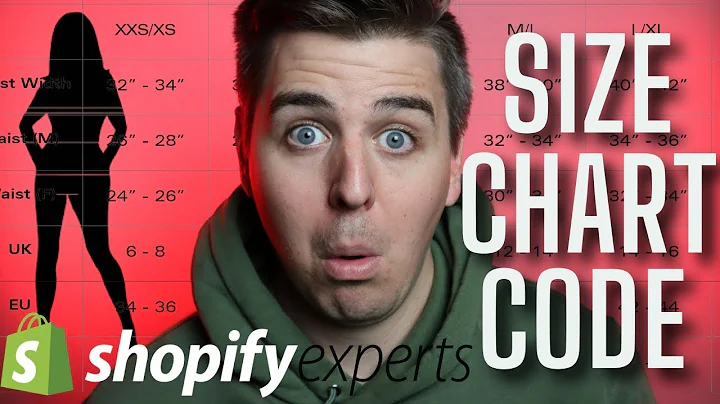[2022 FREE] Add Size Charts to Shopify - Easy Tutorial!