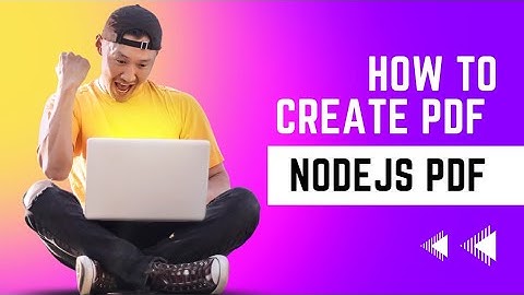 Nodejs PDF Generator | How to Generate PDF Using Nodejs | Nodejs Tutorial Part 14