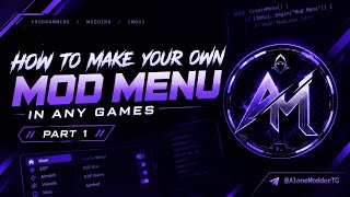 HOW TO MAKE YOUR OWN MOD MENU — EASIEST WAY | PART 1 screenshot 1