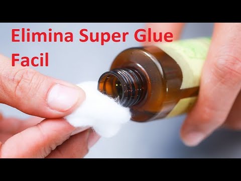 Super Glue o Triz de manos y piel - YouTube