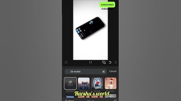 🎥3d phone effect in capcut # viral effect🫰Harshu tutorial👨‍🏫📓