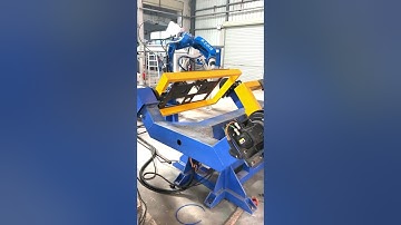 Welding Robot with 3 axis positioner