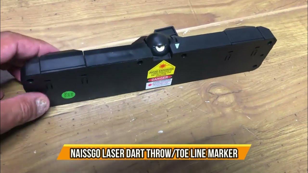 Naissgo Laser Dart Throw & Toe Line Marker YouTube
