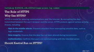 Do You Need to Run ASP.NET Core Kestrel on HTTPS in Production?