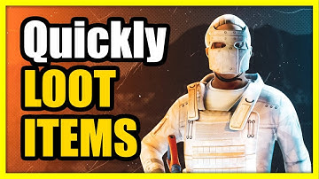 How to Quickly Loot ITEMS in RUST PC to Inventory (Fast Tutorial)