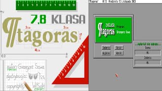 AMIGA Pitagoras 7 8 klasa 1994 Twin Spark Soft PL POLISH POLAND EAB ABIME EDUCATIONAL UNSEEN UNFINIS screenshot 5