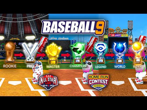 PLAYING EVERY LEAGUE IN BASEBALL 9... AGAIN! (Full Movie)