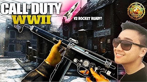 CAMPERS LAIR of Winter Carentan, V2 ROCKET ACTIVATED!!!! - COD WW2