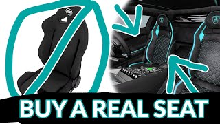 🔧DIY Install a Real Seat Into Your Sim Racing Rig