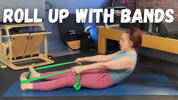 Pilates Thera Band Roll Up | Core Exercises