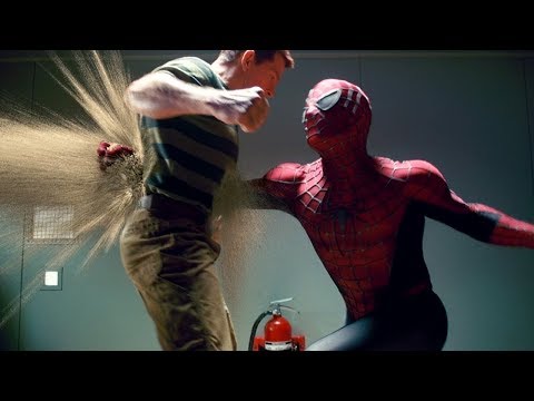 Человек паук против песочного человека мультфильм