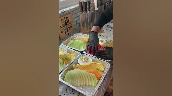 Fruit platters #FYP #Shorts#chef #food