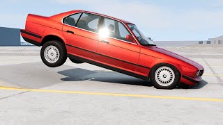 BeamNG Drive - BMW E34 Suspension Testing