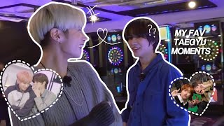 MY FAV TAEGYU MOMENTS