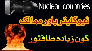 Nuclear power Countries in the world #Atombomb#Nuclearpowercountary