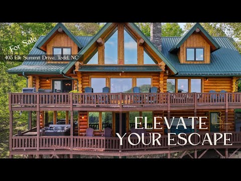 405 Elk Summit Dr., Todd, NC home video tour