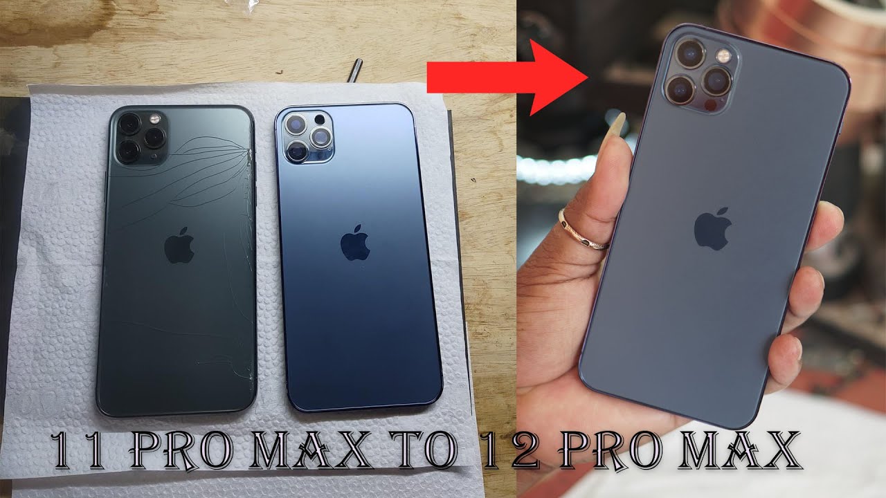 How to turn iPhone 11 Pro Max Cracked into DIY iPhone 12 Pro Max ...