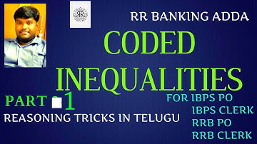 CODED INEQUALITIES || REASONING || PART 1