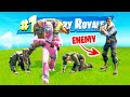 SQUADS spelen met BOTS in Fortnite SEASON 3!