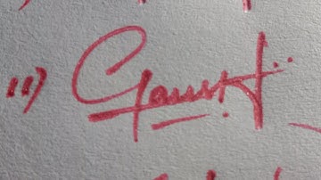 Write Letter G || Signature ideas || #ganesh #calligraphy #cursive #trending #youtubevideo 🙏🏻🙏🏻🙏🏻