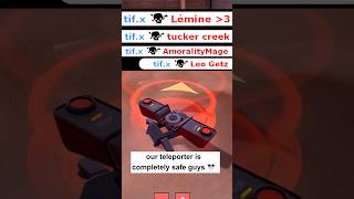 Our teleporter is completely safe guys | tif.x 🍷 #tf2 #shorts