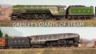 GRESLEY GIANTS OF STEAM: Pro Weathered Hornby P2 and W1 (with modified trailing axles)