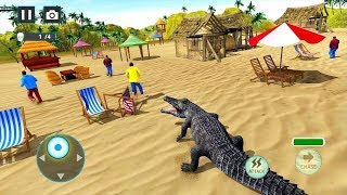 Hungry Crocodile Attack 3D - Rampage Crocodile Simulator (by GAMBIT Inc) Android Gameplay [HD] screenshot 2