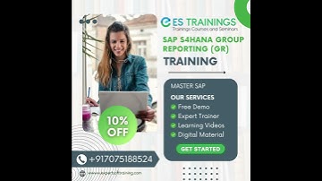Master SAP S/4HANA Group reporting#www.youtube.com/@Expertsoft-Trainings